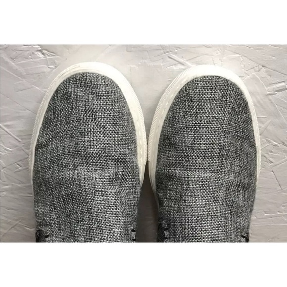 Hey Dude Peyton Women's Sneakers Grey Black Size 8 Lightweight Slip-On Shoes - Picture 7 of 15